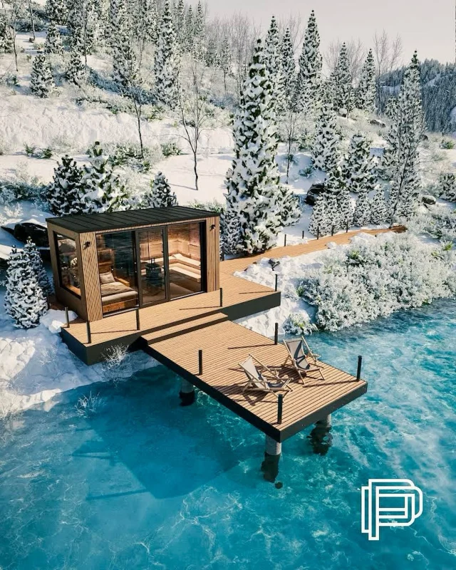 🌞☃️ Während die Sommerhitze noch nachwirkt, gönnt euch eine kleine Abkühlung – zumindest im Geiste – mit einem Blick auf unsere Outdoor-Sauna MLJET in dieser winterlichen Schneelandschaft. ❄️ Unsere Sauna ist der ideale Rückzugsort, um die kalten Tage in vollen Zügen zu genießen und neue Energie zu tanken. 🔥 Lasst euch von der Magie des Winters verzaubern! #SaunaMLJET #Winterzauber #Naturerlebnis #WellnessPur #sauna #saunabau #spa #relax